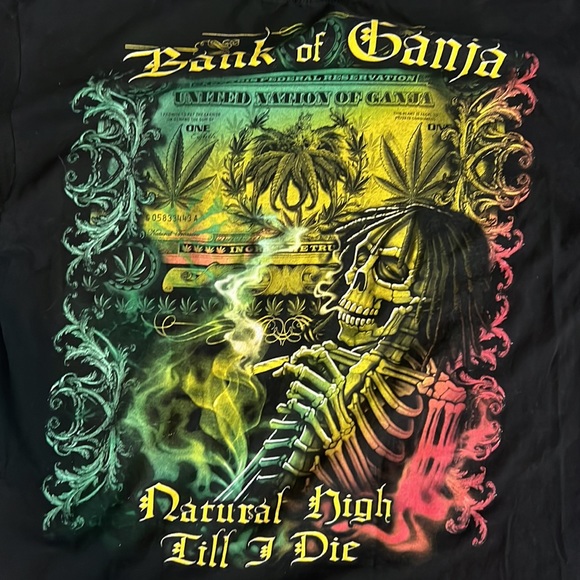 Natural High Till I Die Tshirt Size XL - Picture 3 of 6